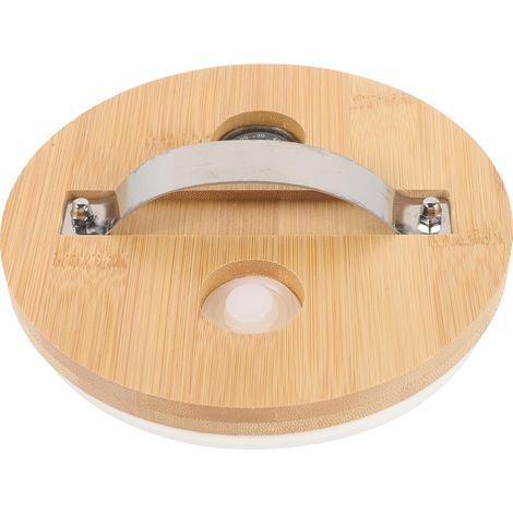 Couvercle hermétique de 15 cm pour bocal en verre avec valve d'échappement manuelle ou automatique (1/5)