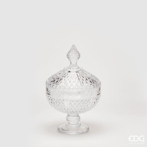 EDG Contenitore Coppa In Vetro H 25