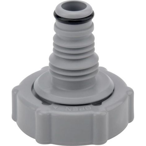 S'applique à la vanne de vidange P6H1419, adaptateur de drainage de tuyau de piscine, adaptateur de tuyau de vidange, connecteur de vanne de vidange (diamètre gris 32 mm) (1/4)