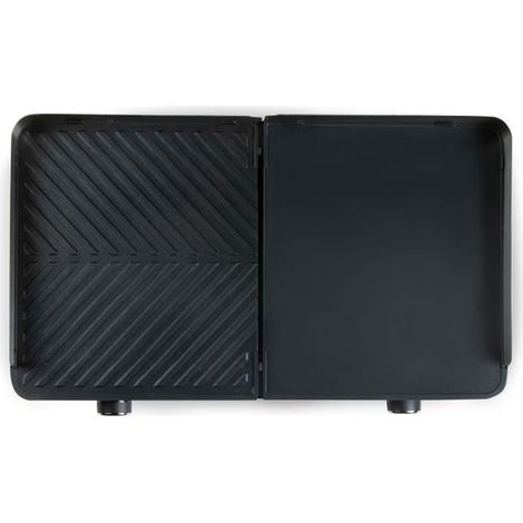 Tischgrill Barbecue Genius - DOMO - DO9259G - 2 Kochzonen - Einstellbarer Thermostat - 2400 W