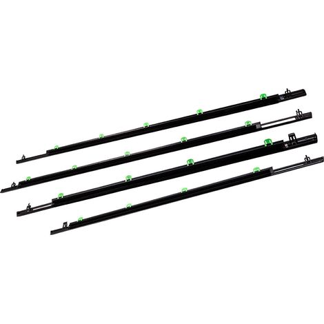 4x Ventana de Sello de Puerta Burlete Cinturón Moldeo Trim para Honda CR-V 07-11