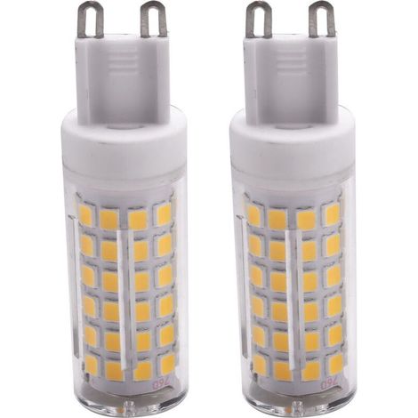 Ampoule LED G9 10W Blanc Naturel 100 Ampoules Céramique Grand Angle Sans Scintillement (1/4)
