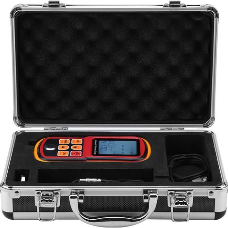 Moniteur de mesure d'épaisseur à ultrasons numérique GM130 pour la largeur de l'acier (1-300 mm)