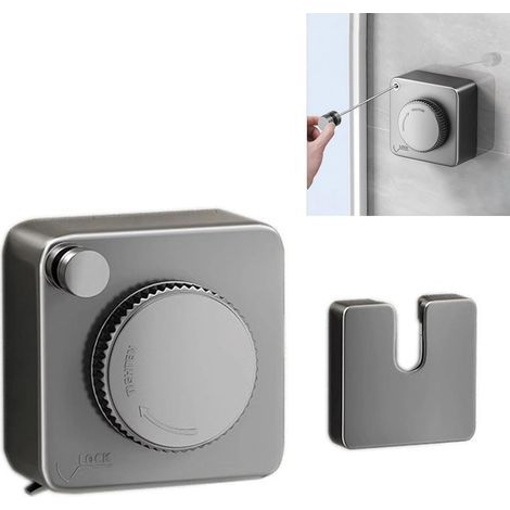 Étendoir à linge rétractable pour intérieur et extérieur, résistant et non affaissé, en acier inoxydable, à fixation murale, 4,6 m (carré, gris) (1/5)
