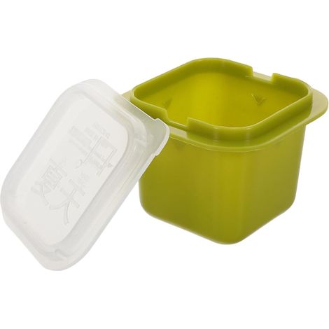 Bac à Glaçons Carré en Pp avec Couvercle, Design Facile Démouler, pour (1/5)