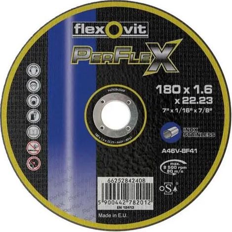 Disque à tronçonner PerFlex Inox 125x1.6 Flexovit