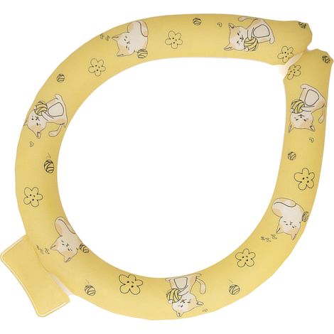 Tube rafraîchissant réutilisable en TPU/PCM pour le cou, idéal pour les chaudes journées d'été, les activités de plein air, le sport et les loisirs. (1/5)