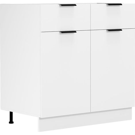 Meuble de cuisine B80 cm Armoire inférieure Fasola 82x80x46 - VCM (1/4)