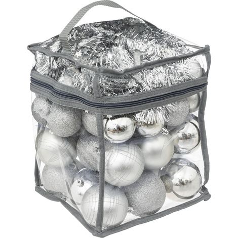 Coffret 52 pièces de décoration pour sapin de Noël (1/2)