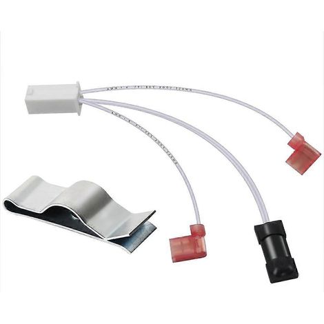 618548 Thermistance et clip de fixation pour réfrigérateur de camping-car Norcold. Pièces de rechange pour thermistance de réfrigérateur de camping-car Norcold, modèles N611, N621, N811, N821 et N841. (1/5)
