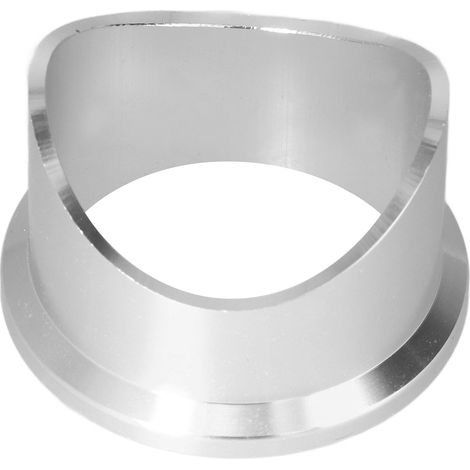 Soupape de décharge 50mm universelle aluminium argenté, bride échappement BOV, accessoire auto performance (1/5)