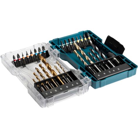 Jeu de forets et de tournevis Makita E-07054 29 unités