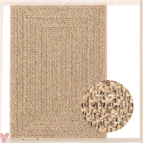 364833 Tapis 160x230 cm aspect jute intérieur et extérieur (1/5)