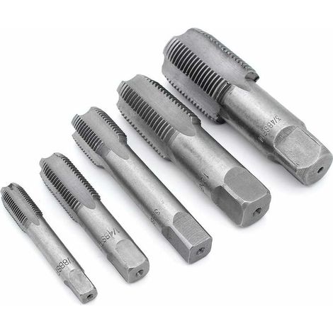 pezzi BSP Maschio per filettatura tubolare a 55 gradi G1/8 G1/4 G3/8 G1/2 G3/4 (1/5)