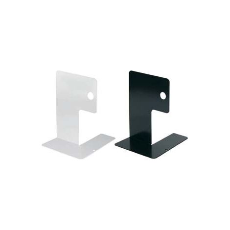 FERMALIBRO IN ACCIAIO VERNICIATO- - mm.155x140x200h. colore nero - 5 pezzi