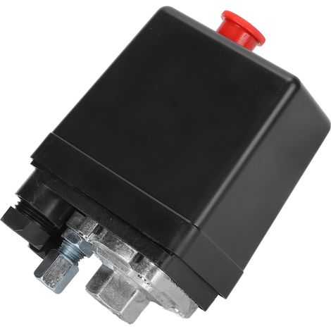 Pressostat pour compresseur d'air, commande automatique de pompe à air, mono-orifice 0,5-0,8 MPa 220 V (1/5)