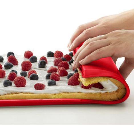 Tapis De Pâtisserie En Silicone - 31 X 26.5 Cm - Antiadhésif - Pour Rouleaux De Gâteau Et Pâte À Sucre - 1 Pièce (1/5)