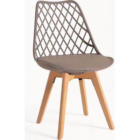 Packs Sillas Comedor - Pack 6 Sillas Mima - Taupe (1/5)
