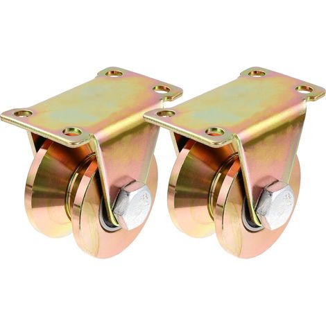 robuste pour portail coulissant roue rainur e en acier 50 V (1/5)