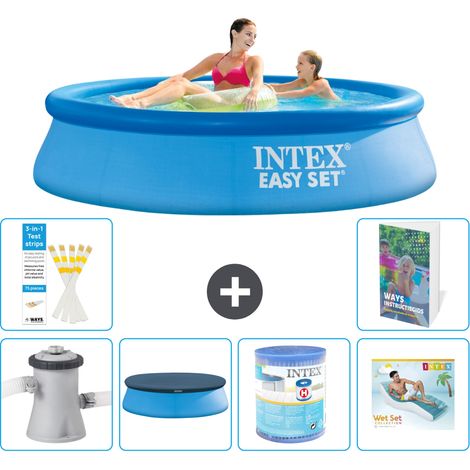 Intex Piscine Easy Set Ronde - 244x61 cm - 7-pièces S287 (1/5)