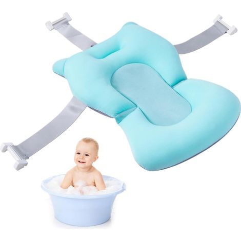 Coussin de bain antidérapant pour et jeunes filles Coussin de bain pour enfants, tapis de soutien pour baignoire et fille, baignoire, douche, lavabo (1/5)