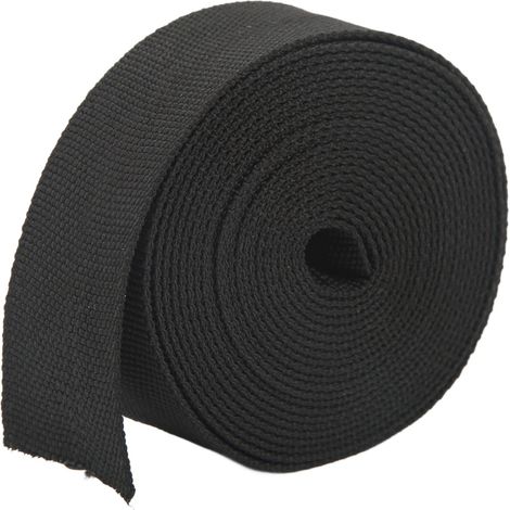 Gaine thermique en fibre de verre extensible noire de 16 mm pour câble de tuyau d'huile automobile, 3 m (10 pi) (1/5)
