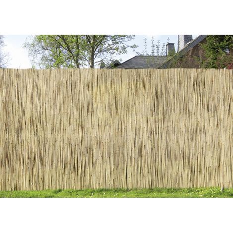 Schilfrohrmatte 6 x 1 m Sichtschutz (1/3)