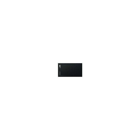 Receveur de douche extra plat en Stonex® Aquos - 1600x1000mm - Noir (1/4)