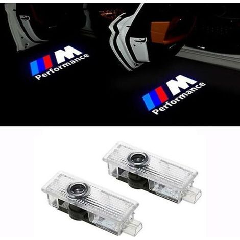 Projecteur de portières de voiture, 2 projecteurs LED avec logo BMW - Projecteur de portières de voiture, 2 projecteurs LED avec logo BMW (1/4)