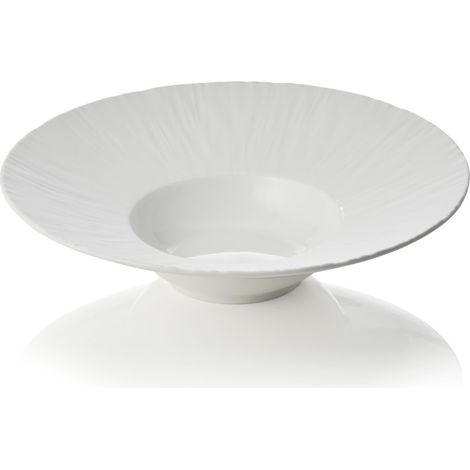 Assiette à pâtes Ø 27 cm blanche MAYA SHIRO lot de 2 - Was Germany (1/2)