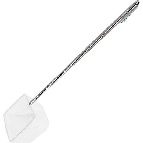 Filet de pêche, filet de pêche décoratif rétractable, avec poignée télescopique, carré, dimensions 13x6,5x1,2 cm. (1/5)
