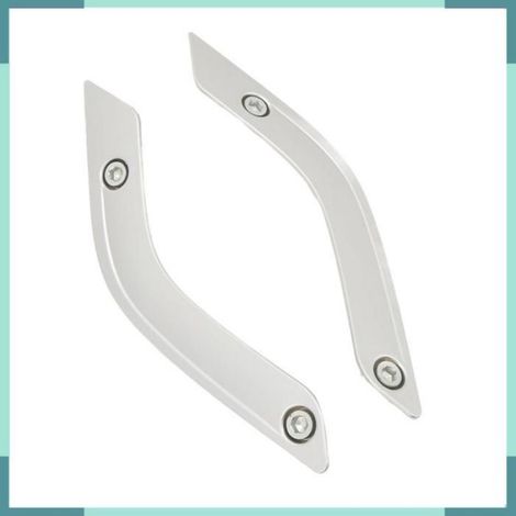 Couvercle d'inserts de poignée de porte intérieure Couvre-inserts de Poignée de Porte Intérieure, 1 Paire moto portiere (1/5)