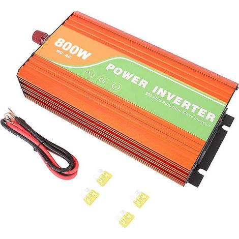 800-W-Sinus-Solarwechselrichter, 220-V-Ausgangsspannung, Hochfrequenz für Auto, Camping und Notstromversorgung (1/5)