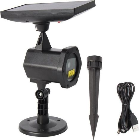 Projecteur solaire lumineux pour fêtes de Noël, éclairage paysager extérieur pour jardin et pelouse, décoration de Noël (1/5)