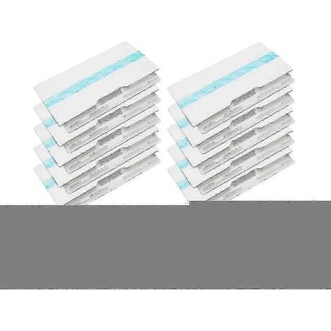 Recharges jetables pour aspirateur et serpillère à sols durs, Accessoires de nettoyage, kit de rechange pour entretien maison (1/4)