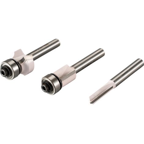 Makita Set per fresa, 3 pezzi, 6 mm, D 53338 (1/2)