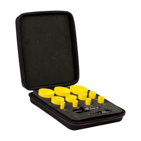 Starrett Kfc11021 Bi-Metal Holesaw Kit - 11 Holesaws (1/3)