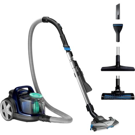 Philips PowerPro Active Beutelloser Staubsauger blau Louros (1/5)