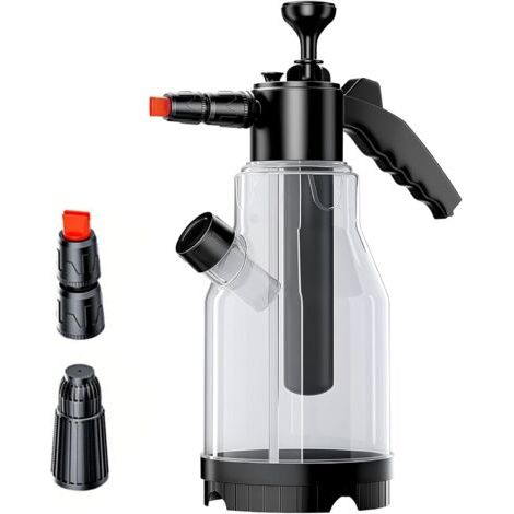 2-Liter-Autoschaumsprüher, Hand-Drucksprüher, Autoschaumkanone, Sprühflasche, Autoschaumpumpe, tragbare Sprühflasche für die Autoreinigung