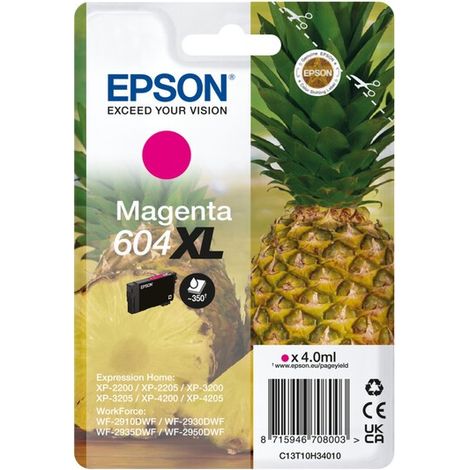 Original Tintenpatrone Epson 604XL Magenta