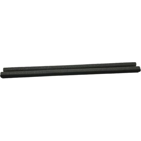 Joint d'étanchéité anti-courant d'air et anti-poussière pour bas de porte, 93 x 10 cm (noir) (1/5)