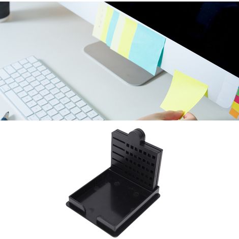 Haftnotiz-Organizer mit ABS-Schablone (2 Halter, 10 Vorlagen) für Büro und Schule, Schwarz (1/5)