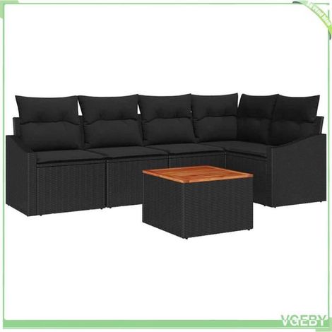 Meuble de jardin - FAFEICY - 3356504 - Modulable - Rangement intégré étanche - Acacia & acier (1/5)