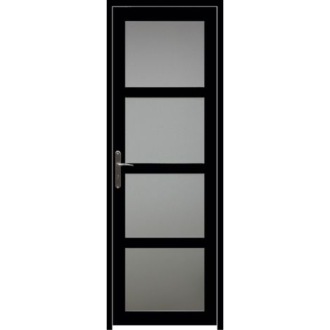 Blocco porta Telia Black Coat 83 Larghezza Spinta a destra (1/5)