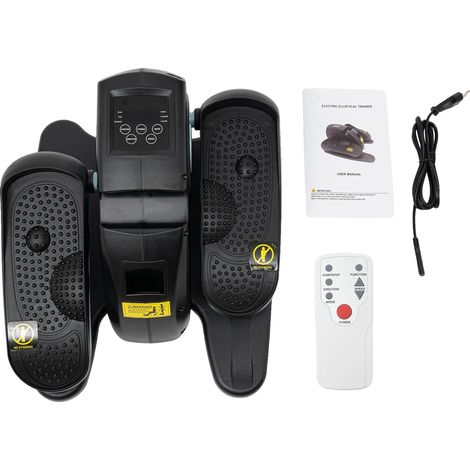 Vélo Elliptique Électrique, 5 Vitesses Réglables, Écran LCD (1/2)