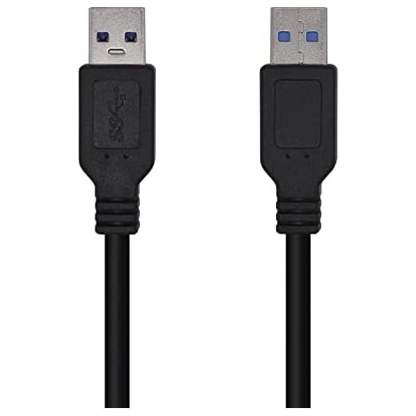 Cavo usb 3.0 usbaisens a105-0446/ usb maschio - usb maschio/ 1m/ nero