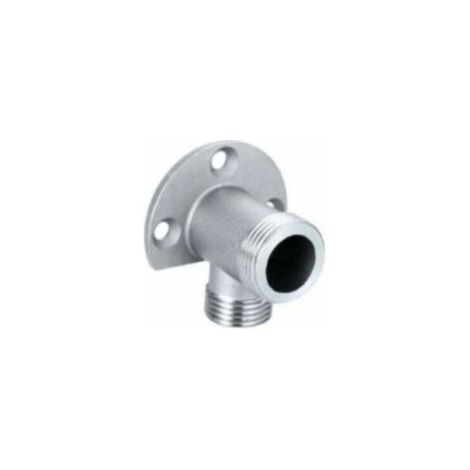 Installationsset zum Anschluss des Rohrs an einen freiliegenden Wasserhahn. Außendusche. Thermostat-Mischbatterie. Umrüstung auf Aufputzmontage