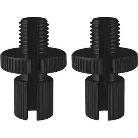 2x Vis de réglage de câble de frein/embrayage M10x1.25, Boulon de réglage d’accélérateur pour moto Noir (1/4)