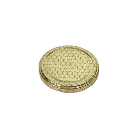 TAPPO PER VASO TWIST-OFF PER MIELE- - ø mm.82 - 100 pezzi