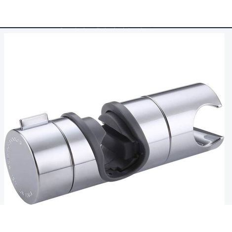Support Douche 18-25mm Diamètre Support Douchette Salle de Bain Accessoires Colonne de Douche Réglable Remplacement Support de Pommeau de Douche ABS Chromée, PB4-CH (1/5)